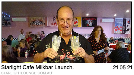 Starlight Lounge Cafe Milkbar Launch : 21st May 2021.