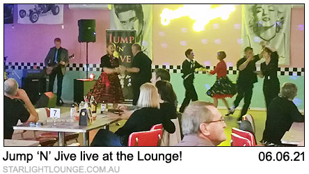 Jump N Jive live at the lounge : 6th June 2021.
