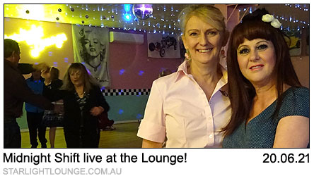 Midnight Shift live at the lounge : 20th June 2021.