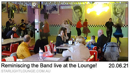 Reminiscing The Band live at the lounge : 20th June 2021.