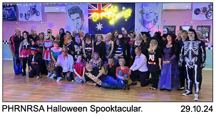 PHRNRSA Halloween Spooktacular 2024 : 29th October 2024.