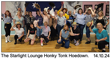 The Starlight Lounge Honky Tonk Hoedown : 14th October 2024.