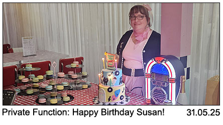 Susan's 59th Birthday Party Live at the Lounge 31st May 2025.