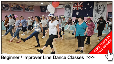 Beginner/Improver Line Dance Classes.